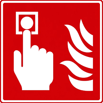 Pulsador de alarma contra incendios